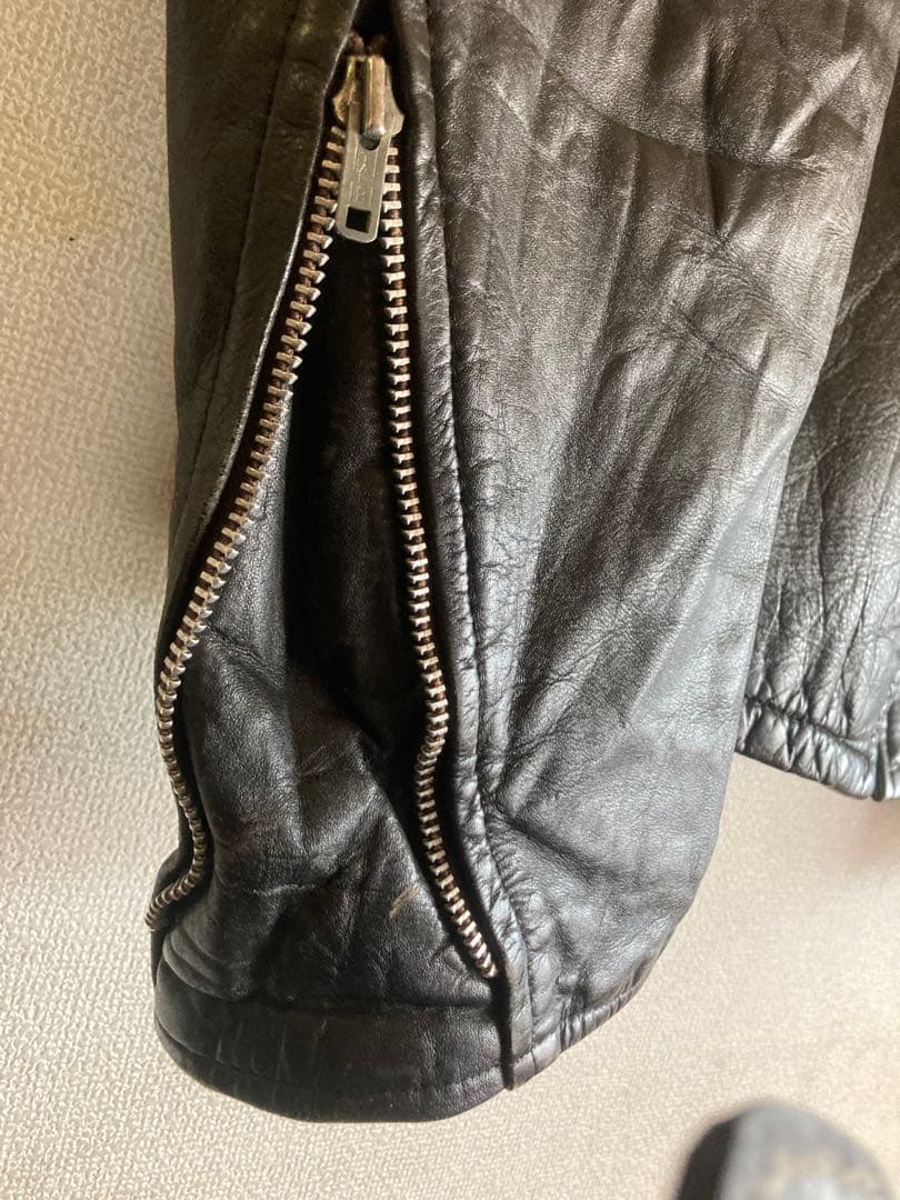 70年代 THIS GENUINE LEATHER GARMENT TALON
