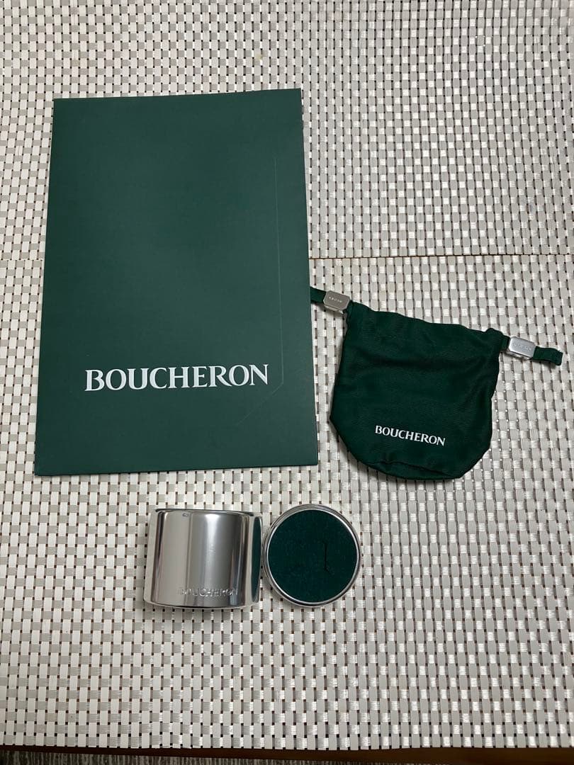 BOUCHERON マリッジリング用BOX ポーチ付き