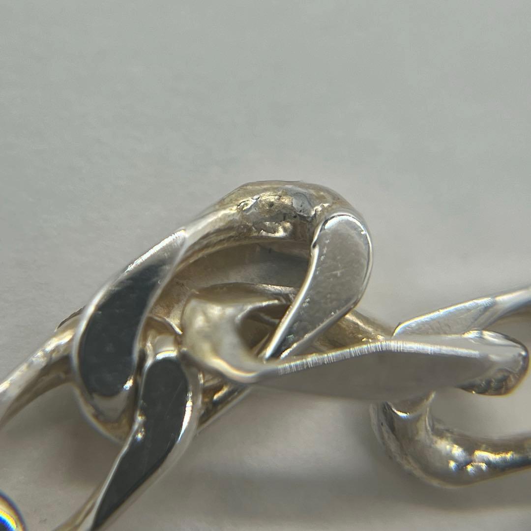 ティファニー TIFFANY フィガロチェーン ブレスレット SV YG コンビ