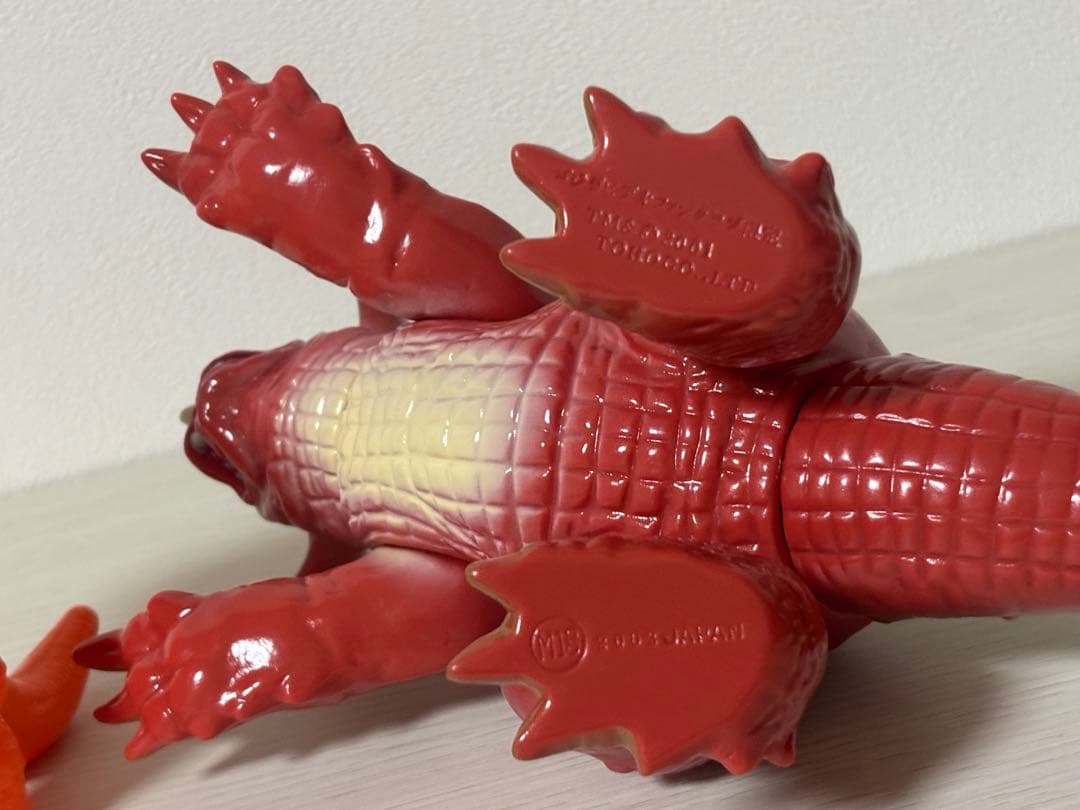 バラゴン　ソフビ　M1号　ゴジラビデオファンクラブ限定　バラゴン　マルサン