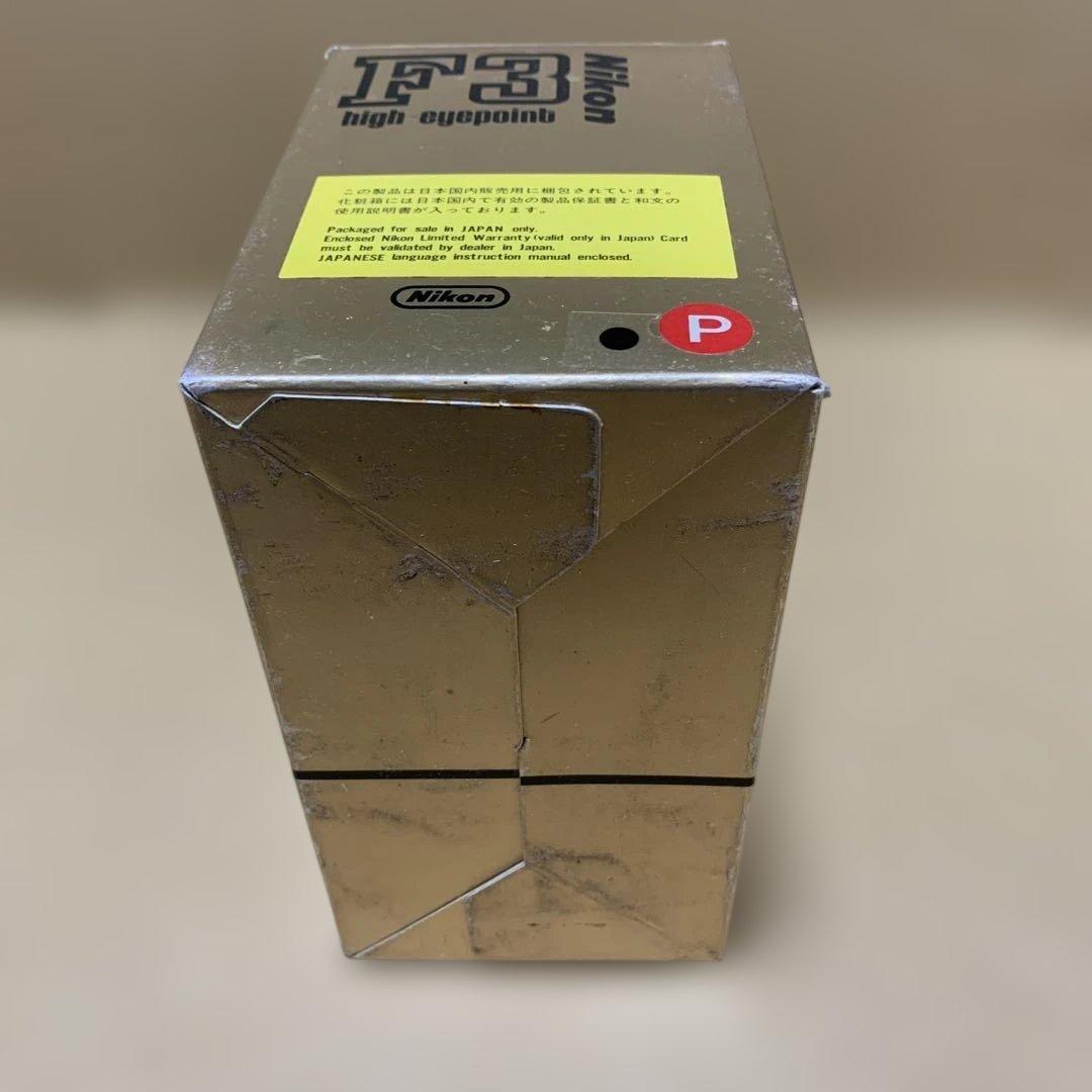 【希少カメラ】ニコン　Nikon F3 HP ボディ 元箱