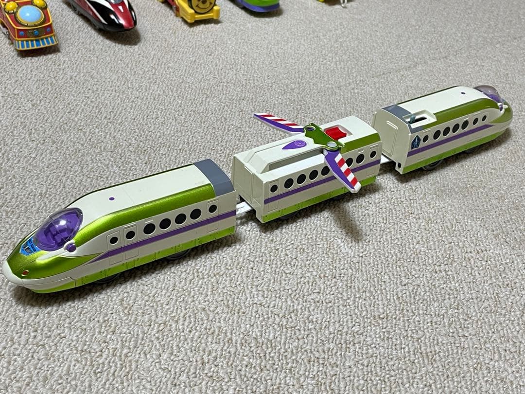 【Disneyプラレール】ディズニー キャラクター プラレール ７点セット