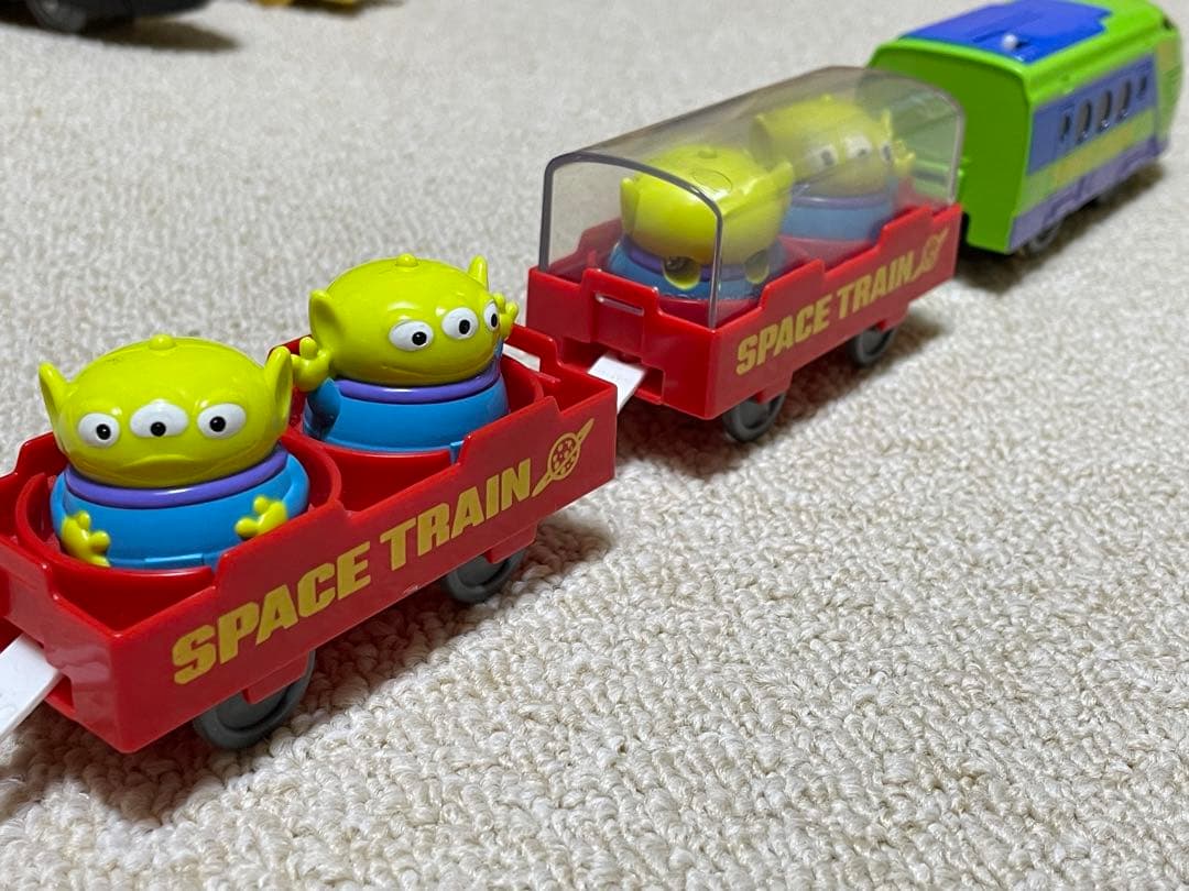 【Disneyプラレール】ディズニー キャラクター プラレール ７点セット