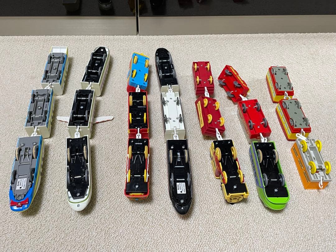 【Disneyプラレール】ディズニー キャラクター プラレール ７点セット