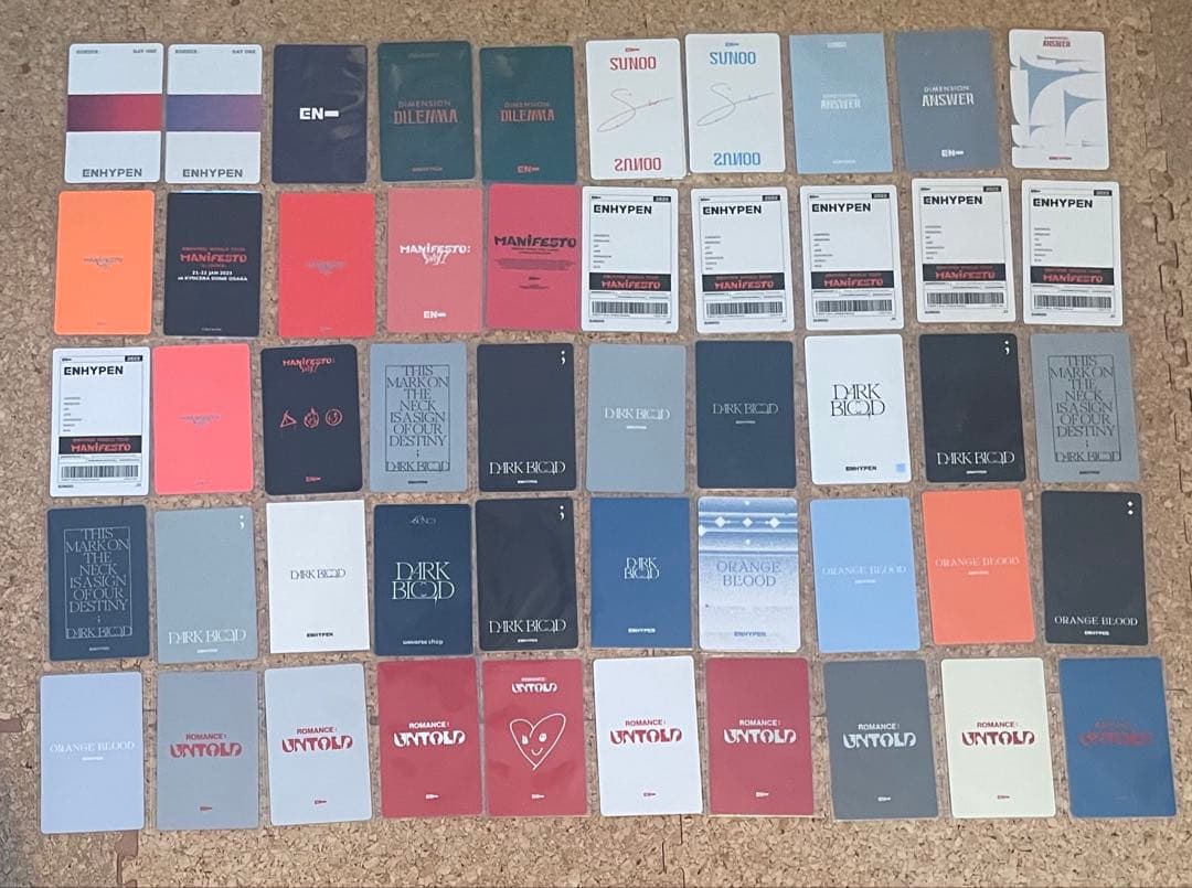 enhypen ソヌ　まとめ売り