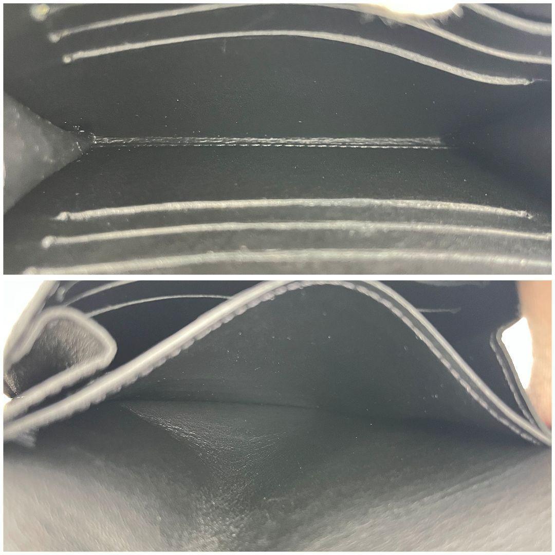 ✨極上美品✨ルイヴィトン モノグラム マヒナ イリス コンパクト黒 二つ折り財布