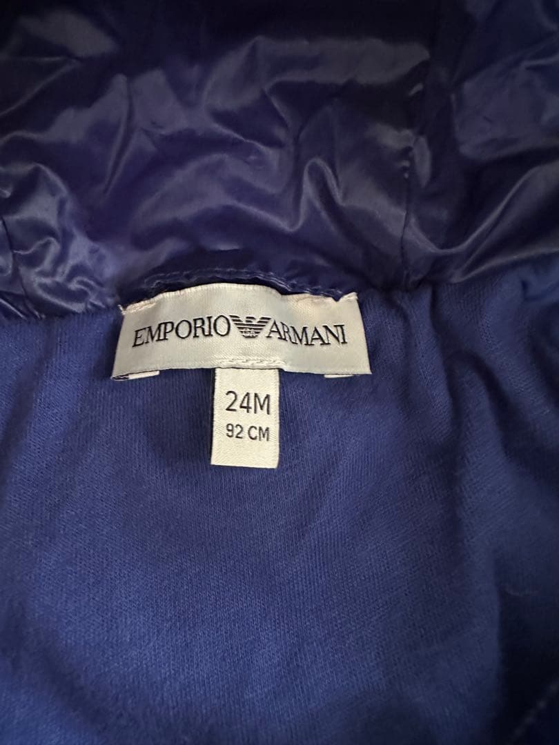 90cmエンポリオアルマーニ　ダウンジャケット　キッズ　ベビー　コート 男の子