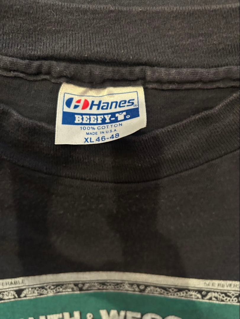 80s 90s AMEX パロディ　discount guns tシャツ