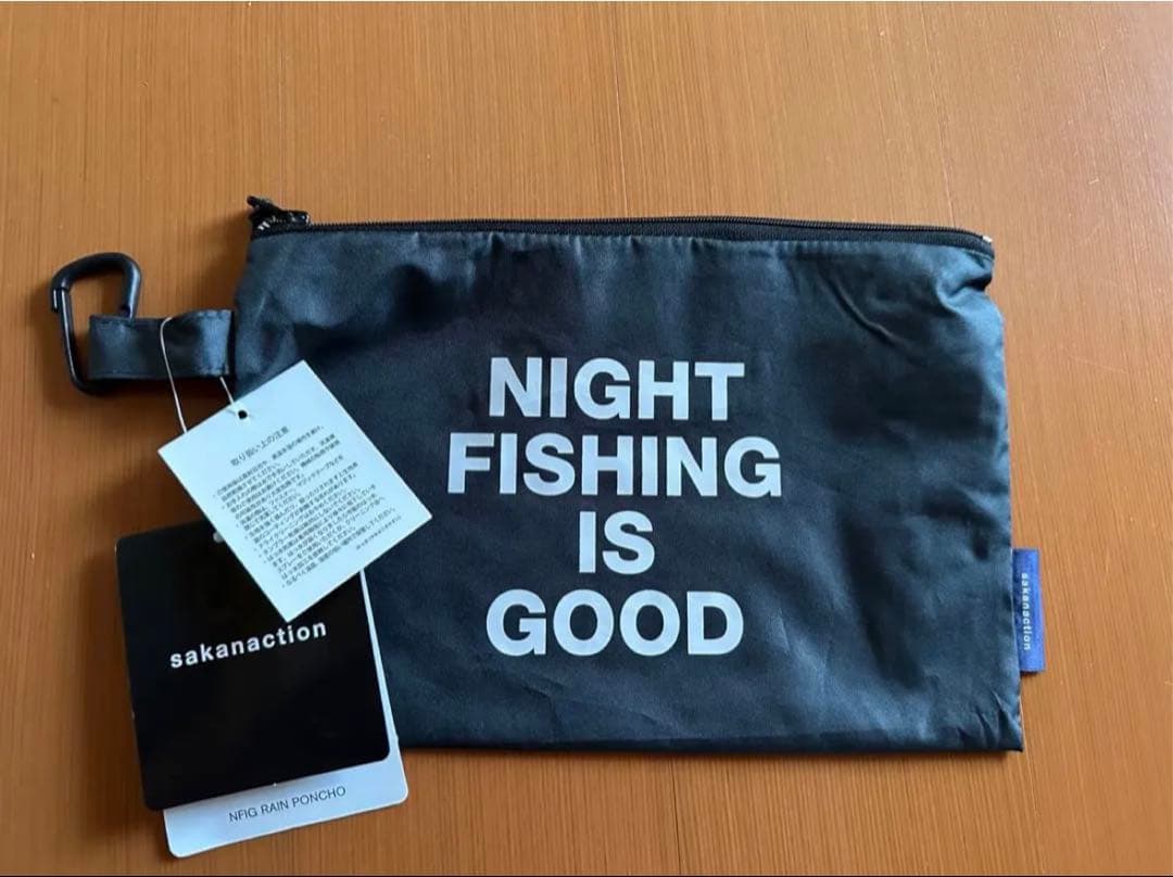 新品　サカナクション NFIG レインポンチョ 山口一郎NF