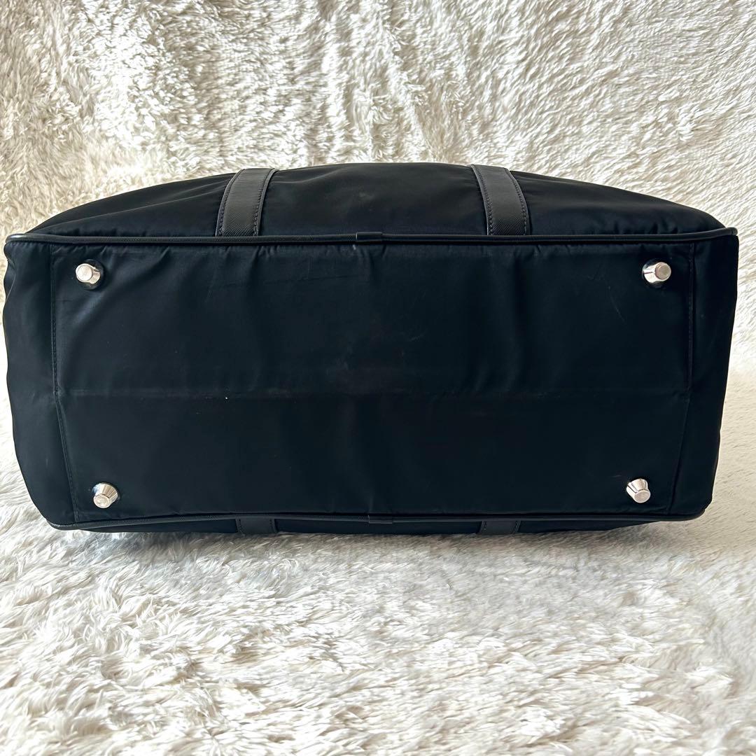 美品✨PRADA プラダ ビジネスバッグ 三角ロゴ　ブリーフケース ナイロン