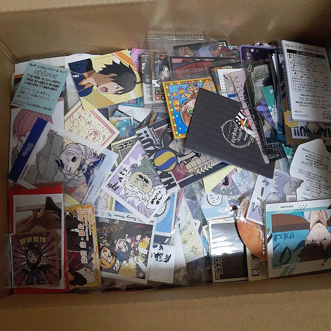アニメ・マンガ・キャラクター　紙類　シール　ステッカー　ミニカード　まとめ売り