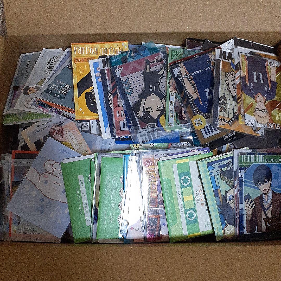 アニメ・マンガ・キャラクター　紙類　シール　ステッカー　ミニカード　まとめ売り