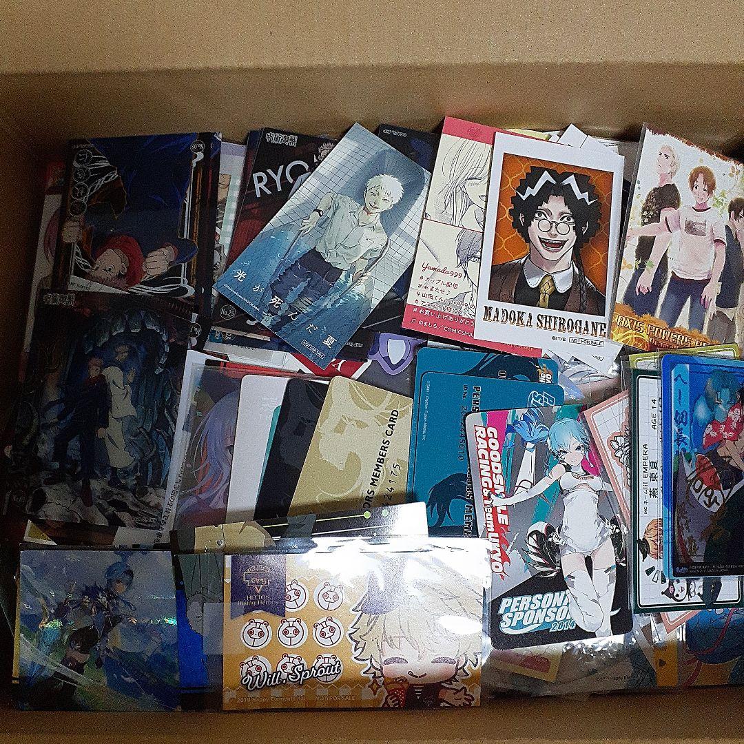 アニメ・マンガ・キャラクター　紙類　シール　ステッカー　ミニカード　まとめ売り