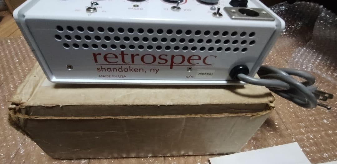 retrospec The Squeeze Box　エフェクター