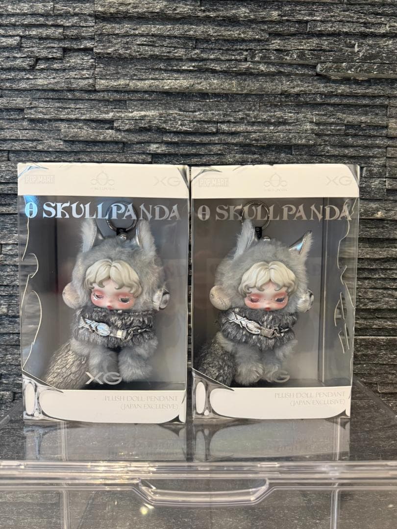 SKULLPANDA × XG POPMART スカルパンダ 2体セット