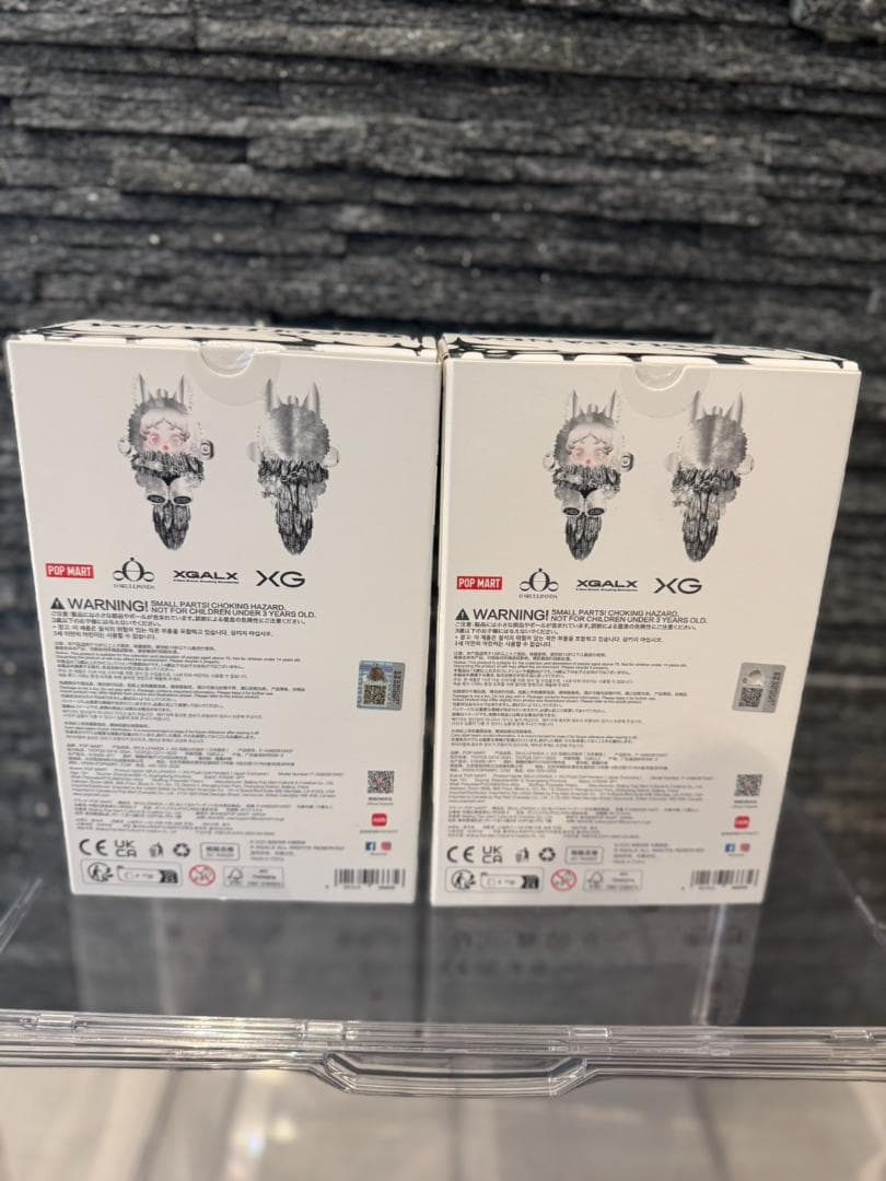 SKULLPANDA × XG POPMART スカルパンダ 2体セット