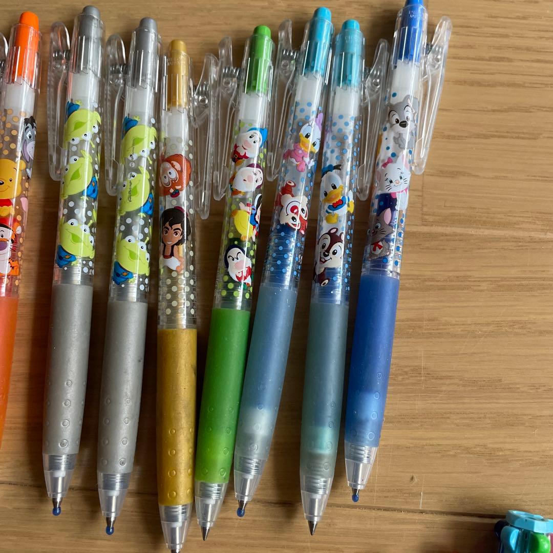 匿名発送ディズニーランド　ボールペン　ジュース　ミッキー　ミニー　ドナルド