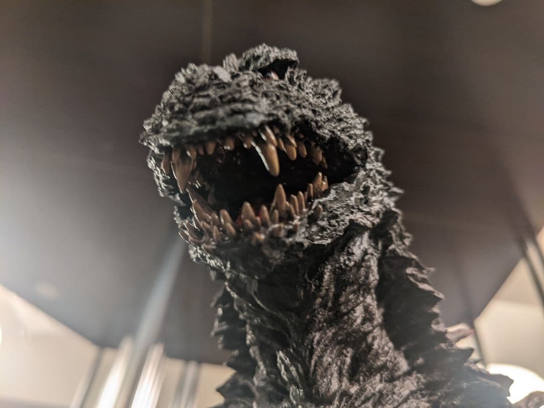 T'sFacto　ゴジラ　ミレニアムデザインver.Ⅱ　 顔周辺改造　 完成品