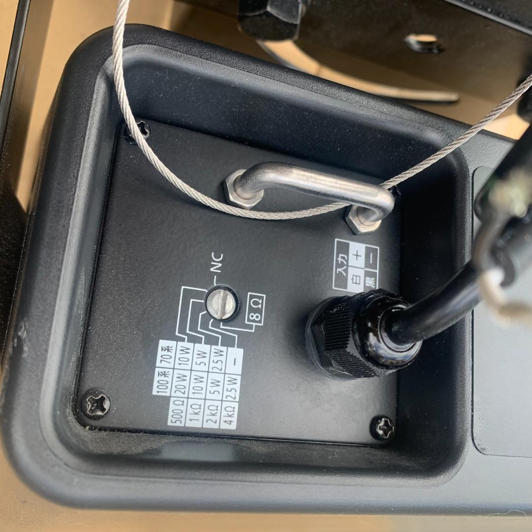 2個　パナソニック ラムサ　WS-BN010-K 　スピーカー 店舗　業務用