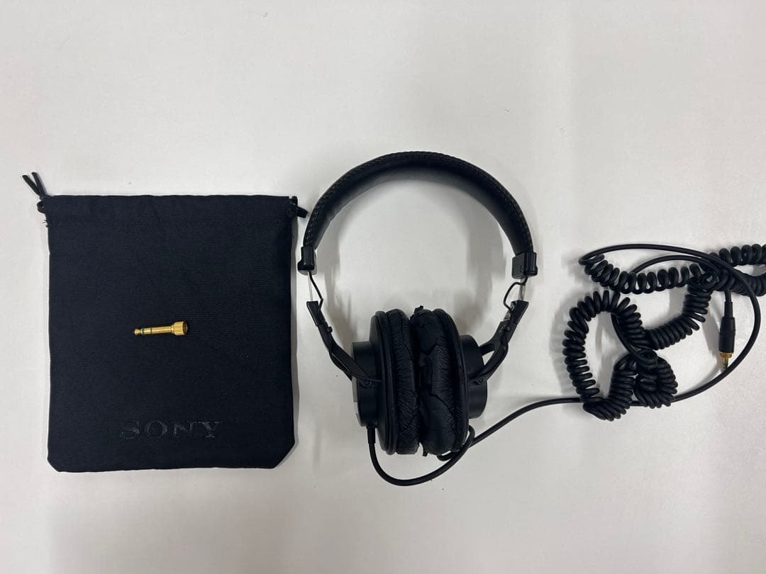 SONY (ソニー) ステレオヘッドホンMDR-7506 ※イヤーパッド破れあり