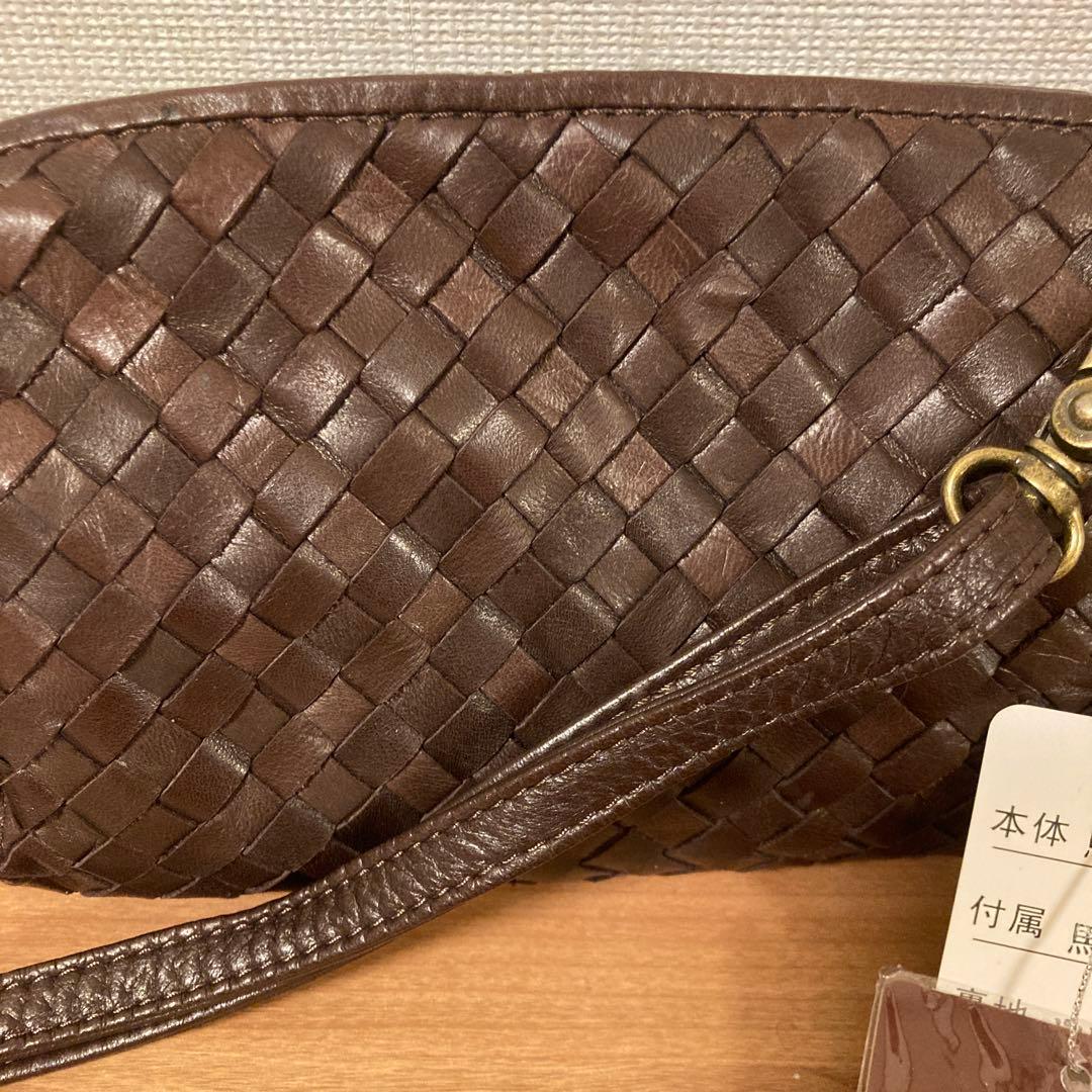 ポニーセレブ　お財布ポシェット　サコッシュ　￼斜め掛け　メッシュ