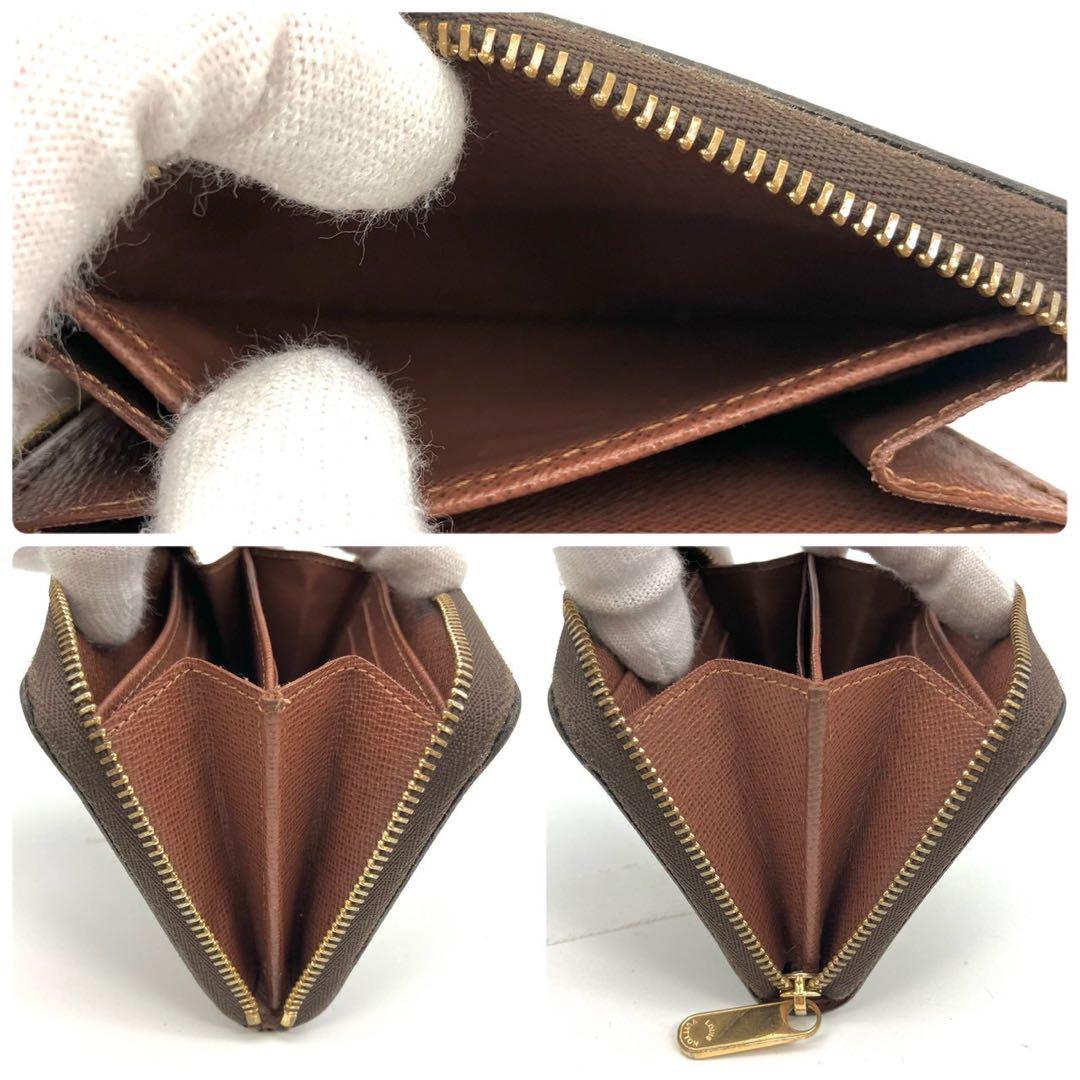 まみむめも正規品 ヴィトン ジッピーパース モノグラム IC搭載