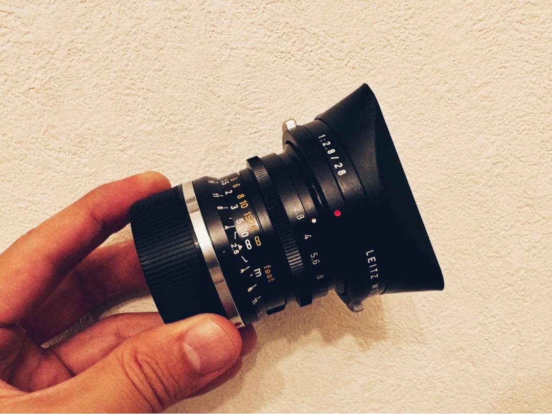 リンス【稀少】エルマリート28mm 1st最後期 【Leica】