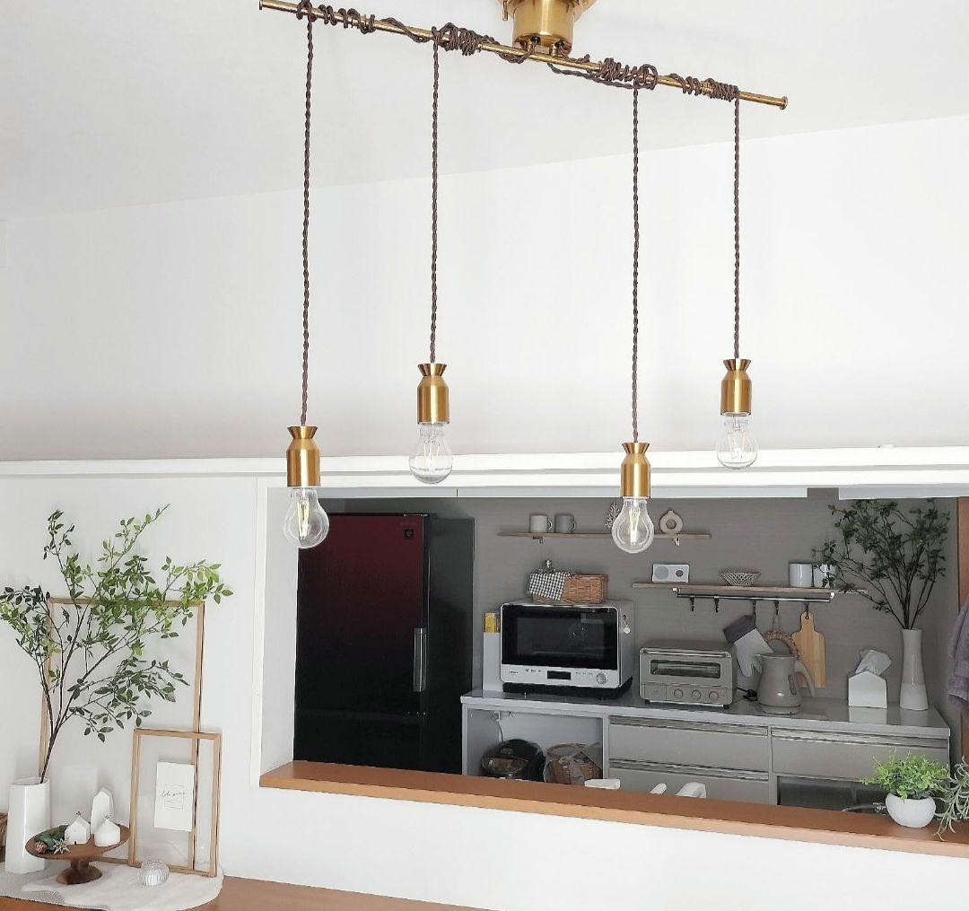 最終値下 美品☆完売品 ペンダントライト 4灯 ルバート Belled