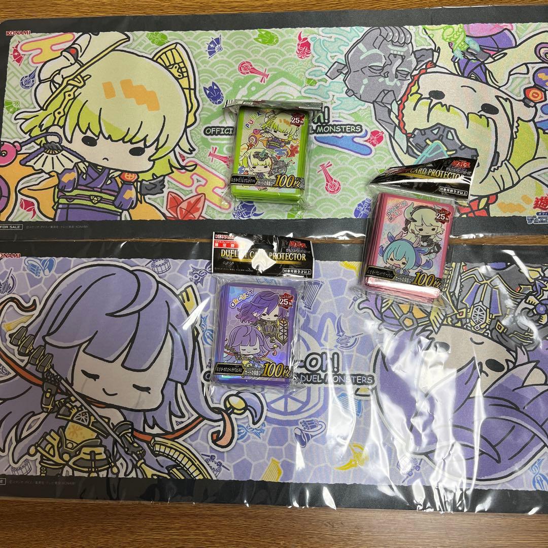 遊戯王　ゆるぎおー　ニューロン　プレイマット　スリーブ　まとめ売り