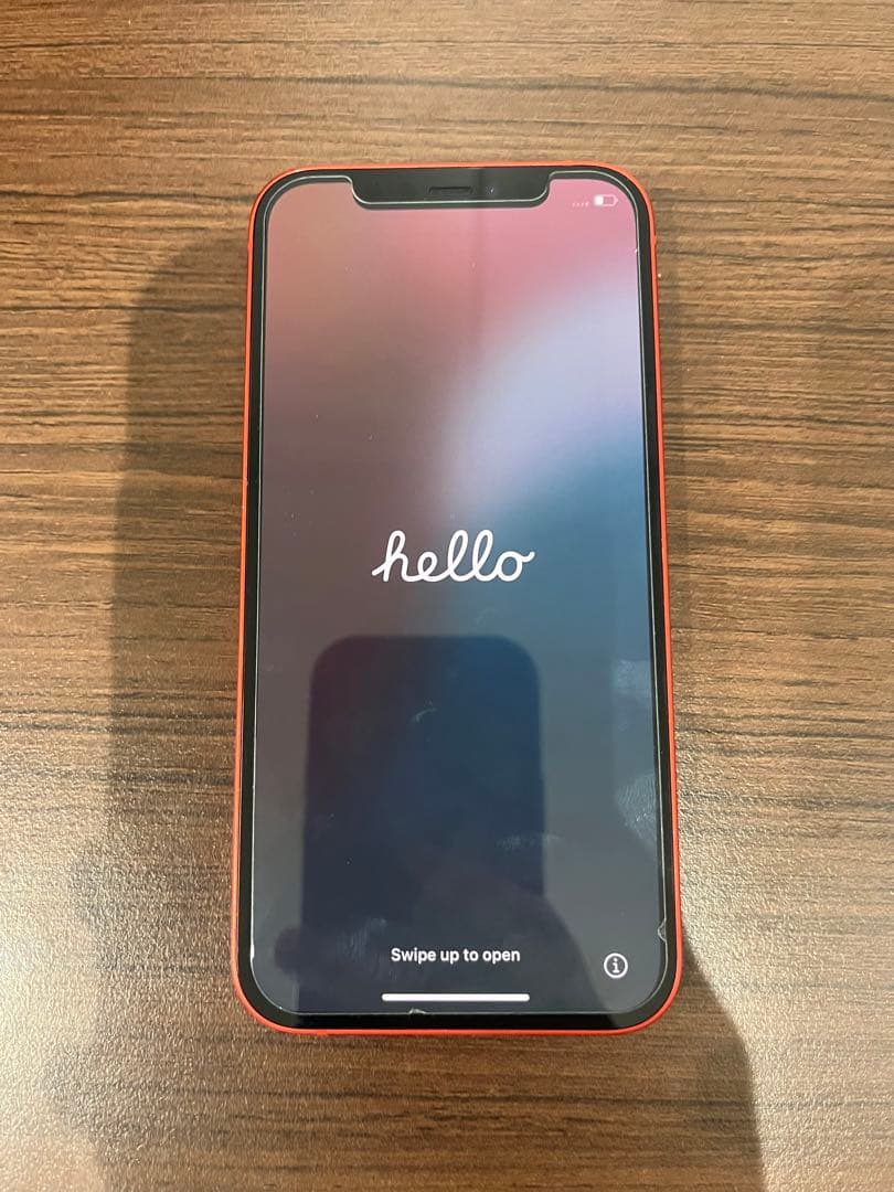 iPhone12 (レッド) 本体　128gb