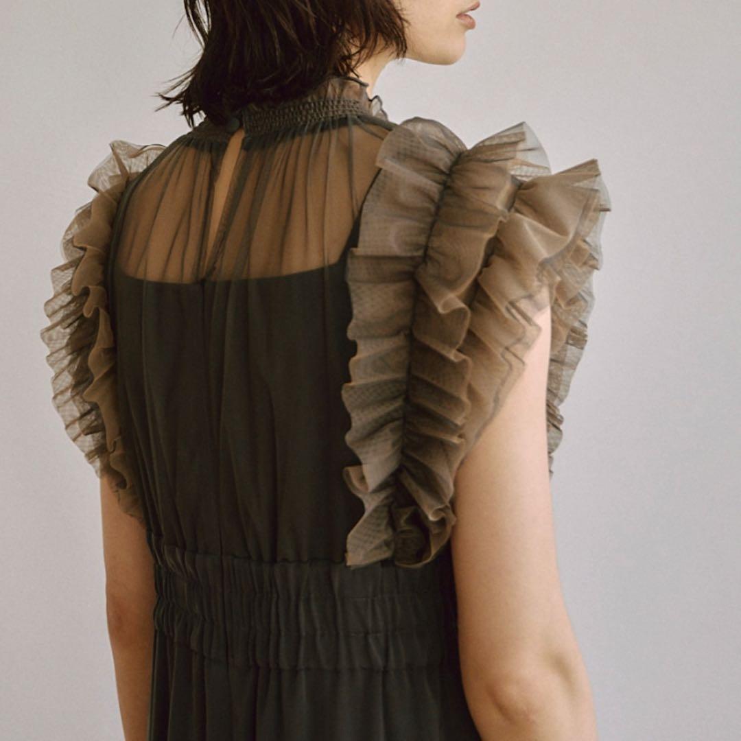 niana フリルハイウエストワイドパンツドレス オケージョン 同窓会 結婚式