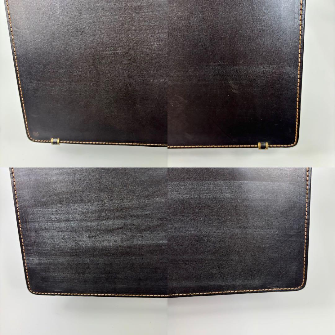 【廃盤】土屋鞄 ダレスバッグ ブライドルレザー ビジネスバッグ　ブラック