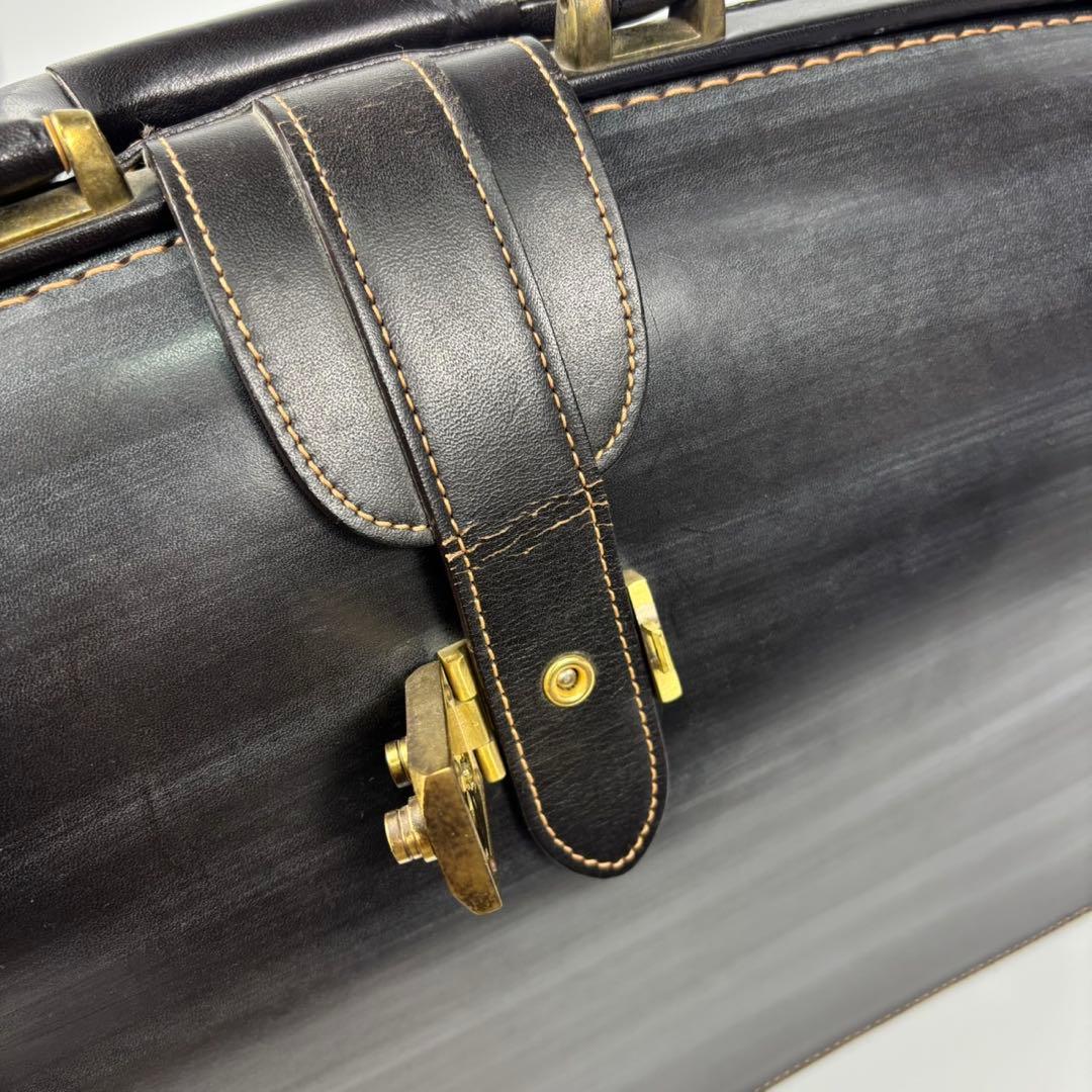 【廃盤】土屋鞄 ダレスバッグ ブライドルレザー ビジネスバッグ　ブラック