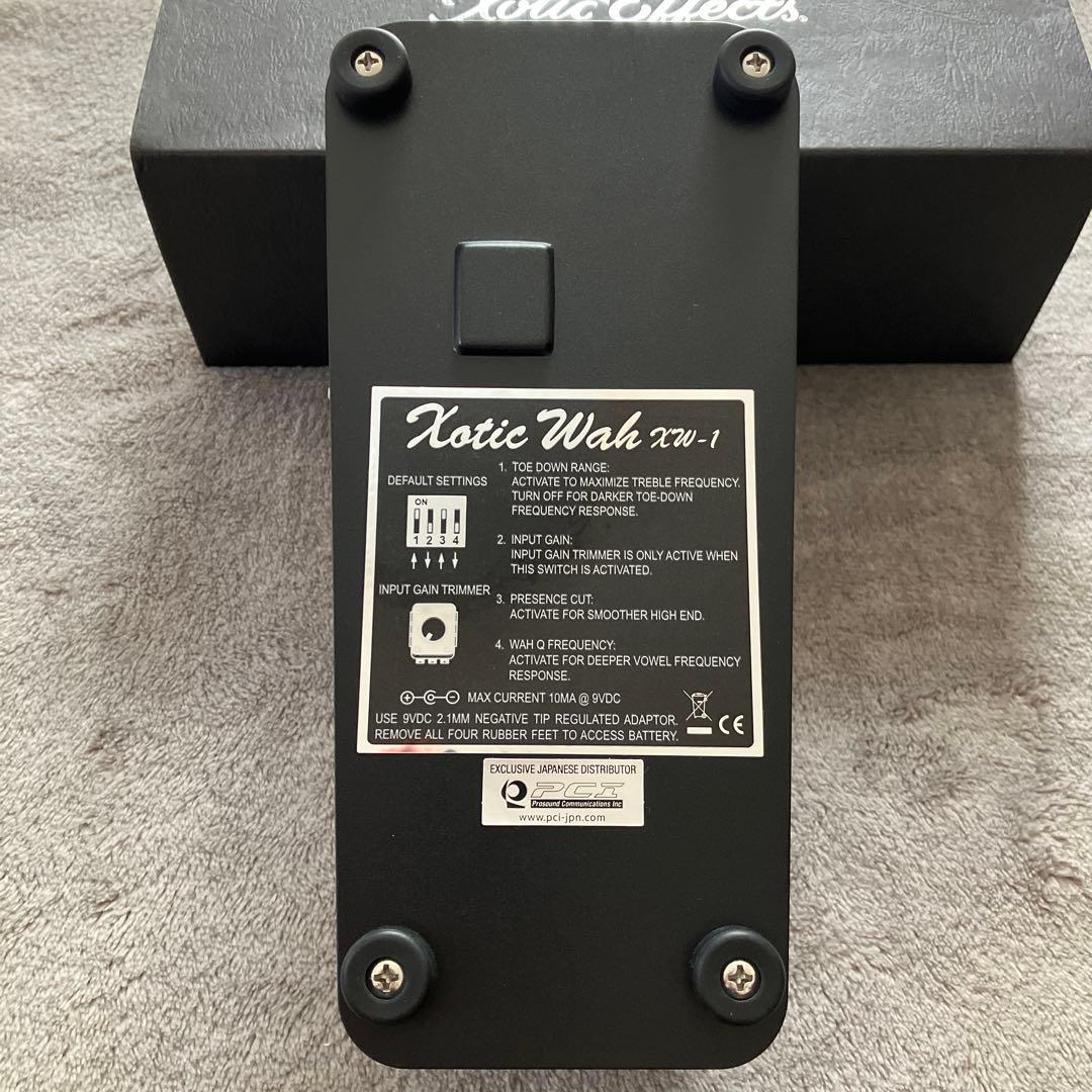 【専用ボード付き】Xotic xw-1 ワウペダル