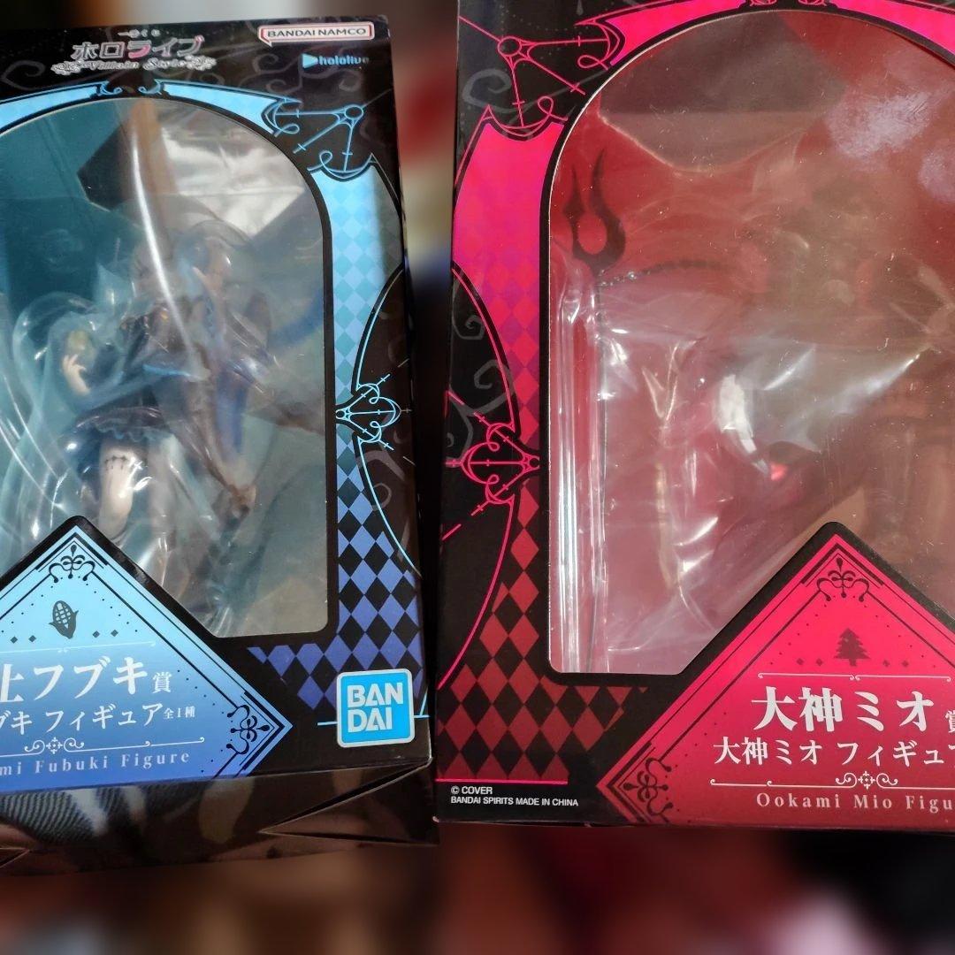 一番くじ ホロライブ 大神ミオ 白上フブキ フィギュア