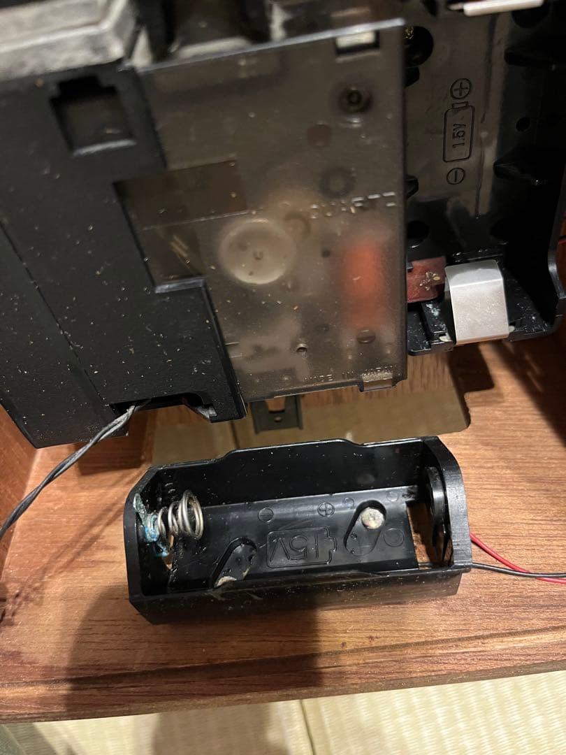 ジャンク品　トトロの掛時計 木製