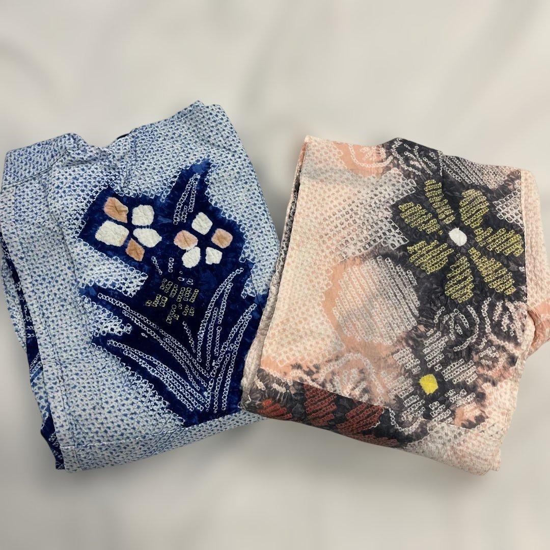 専用です　131 絞り浴衣　リメイク用