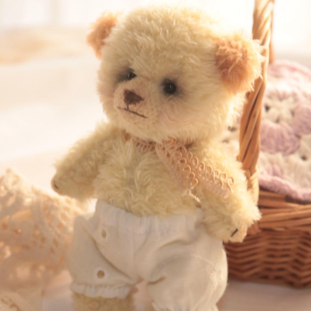 テディベア　ミニベア　くま　ぬいぐるみ　ドールのお友達　作家　アーティストベア