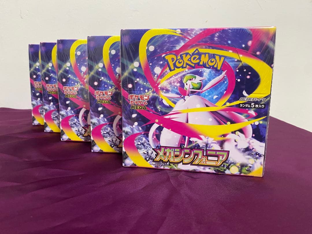 ポケモンメガレイブ /メガシンフォミア✖️5ボックス=10ボックス➡️シュリンク付き