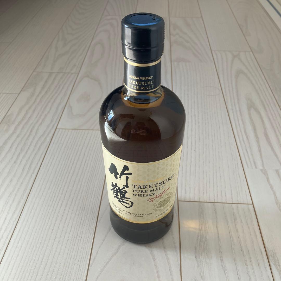 最終値下げ　新品　竹鶴 ピュアモルトウイスキー 700ml 43%