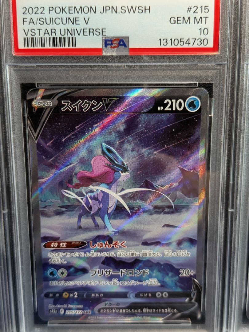 【PSA10 連番】エンテイV スイクンV ライコウV SAR【Vユニ】