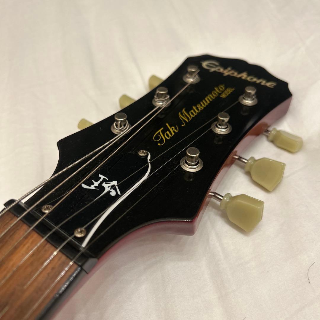 Epiphone TAK DC Cherry　松本孝弘