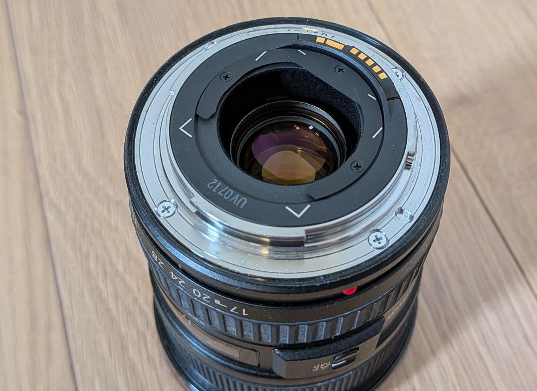 Canon EF 17-40mm F4L USM レンズ C-PLフィルター