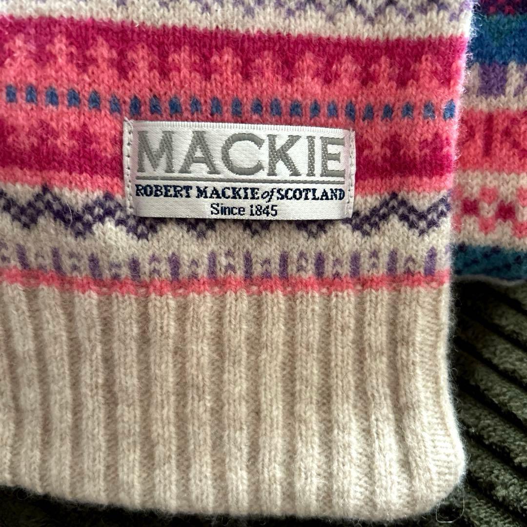 ROBERT MACKIE/ロバートマッキー　ウールマフラー と 手袋