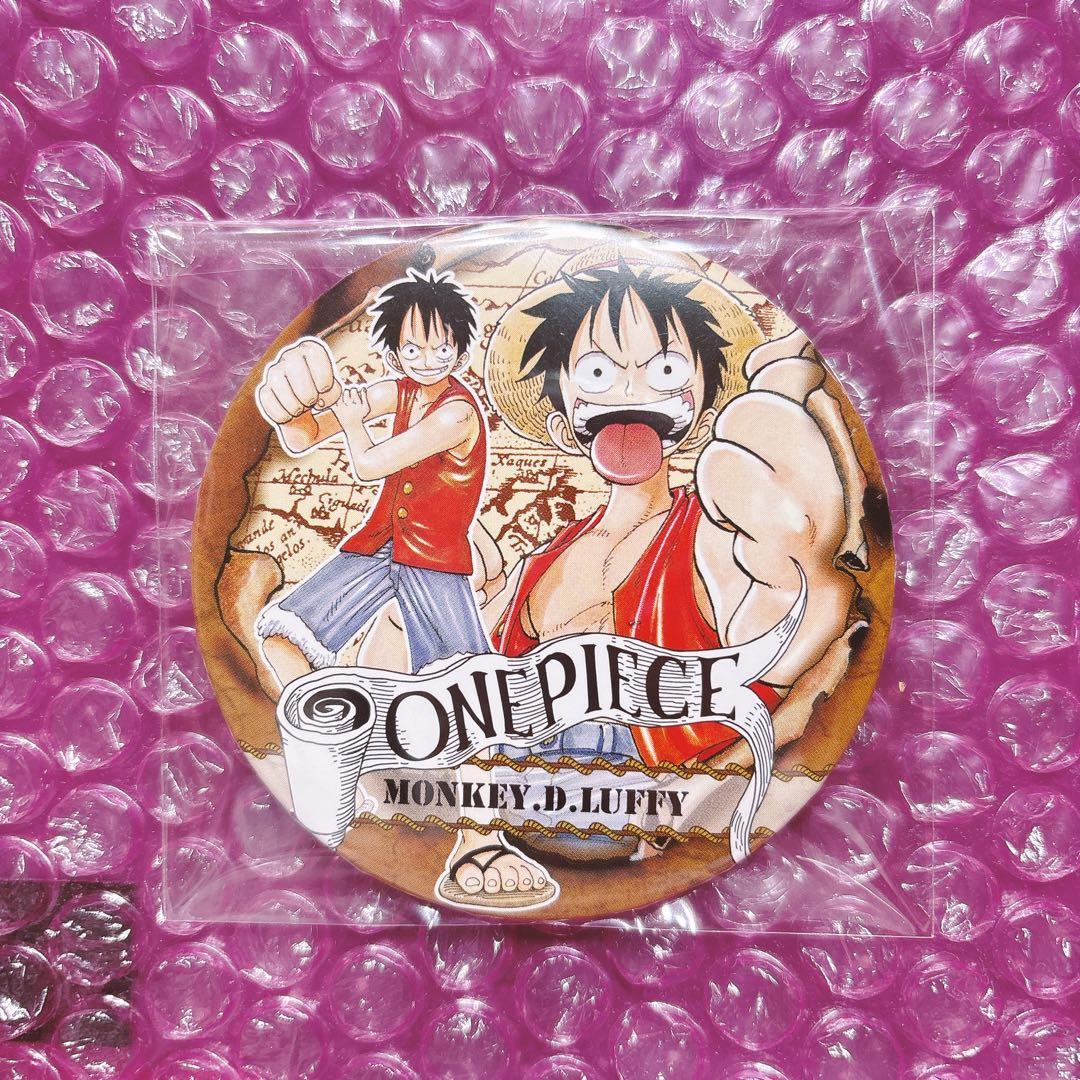 ワンピース onepiece ルフィ 原画 ジャンプショップ 第1弾 缶バッジ