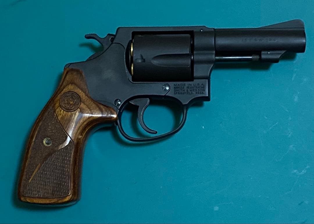 タナカワークス　M36 3インチカスタム　モデルガン 木製グリップ