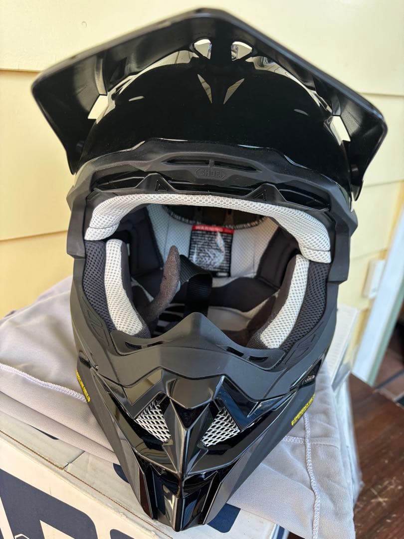 SHOEI VFX-WR ブラック Mサイズ オフロードヘルメット 中古極美品