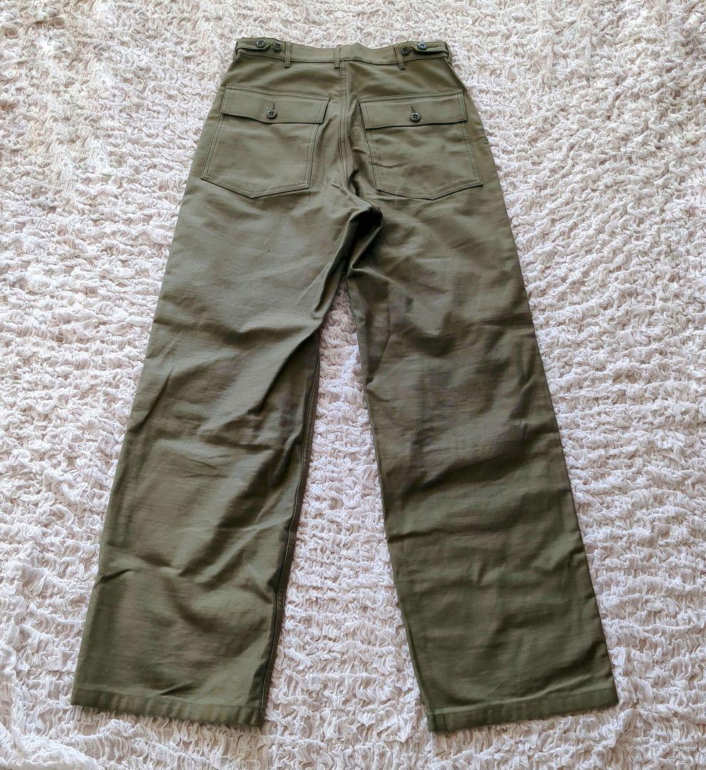 美品　22SS HYKE BACK SATIN BAKER PANTS サイズ4
