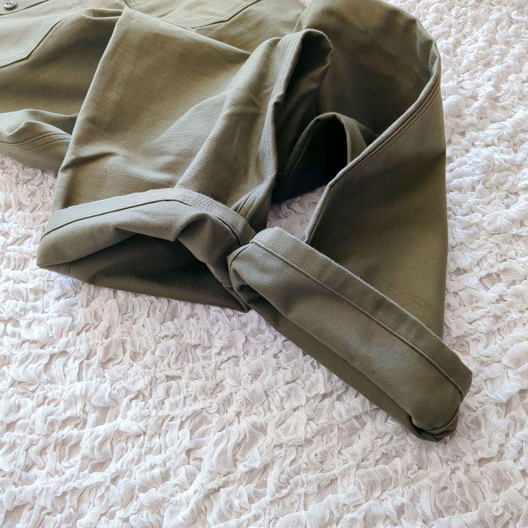 美品　22SS HYKE BACK SATIN BAKER PANTS サイズ4