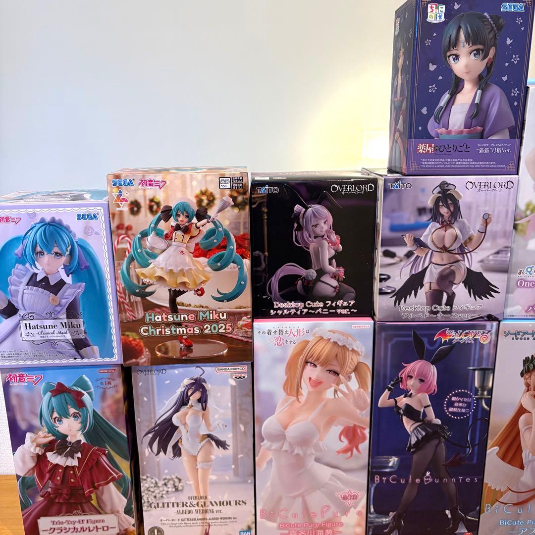 美少女フィギュアまとめ売り 初音ミク アルベド17体盛り盛りセット！！